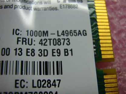Lenovo FRU Kedron_ABG Board 42T0873