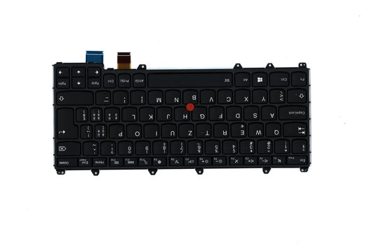 Lenovo Yoga 260 Keyboard Swiss Black Backlit 00PA151