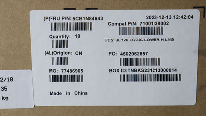 Lenovo Lower Case C 83DH LG H 5CB1N84643