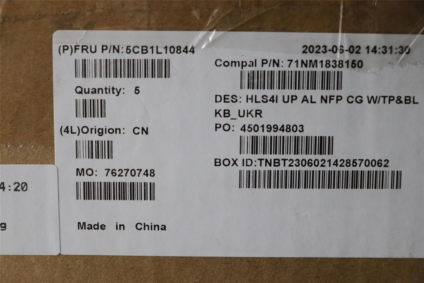 Lenovo IdeaPad 5 14IRL8 5 14ABR8 Palmrest Cover Touchpad Keyboard 5CB1L10844