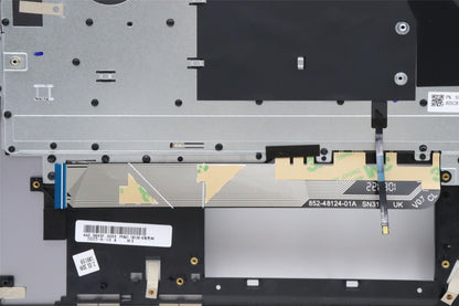 Lenovo ThinkBook 13s G4 IAP Palmrest Cover Keyboard Nordic Grey 5CB1H18265