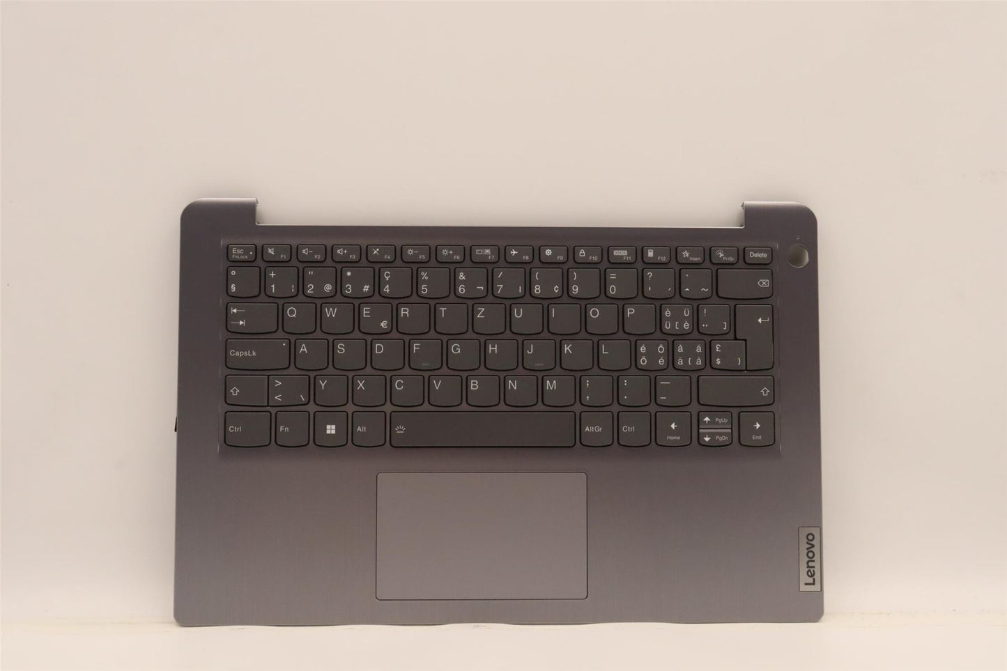 Lenovo IdeaPad 3 14IAU7 Palmrest Cover Touchpad Keyboard Silver 5CB1H43486