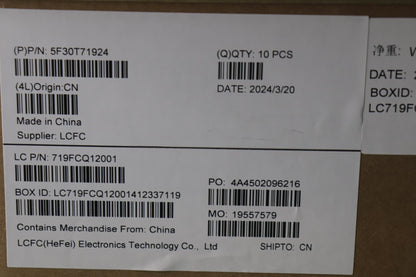 Lenovo FINGER_PRT FP BD L 21N5 SG Board 5F30T71924