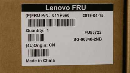 Lenovo ThinkPad L580 L590 E580 E585 T590 E590 E595 Keyboard Nordic Black 01YP660