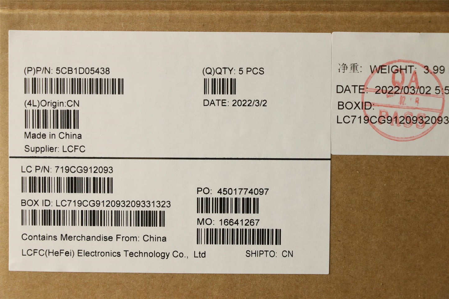 Lenovo Upper CaseASM_NORDICL82JDSTw/BUWRF 5CB1D05438