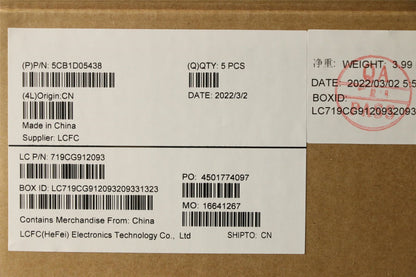 Lenovo Upper CaseASM_NORDICL82JDSTw/BUWRF 5CB1D05438