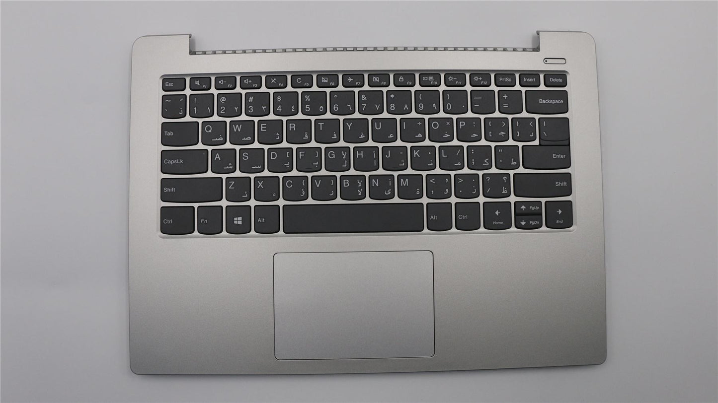 Lenovo IdeaPad 330S-14IKB Keyboard Palmrest Top Cover Arabic Grey 5CB0R07769