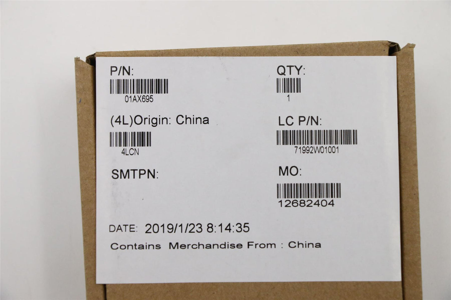 Lenovo 01AX695 MECHANICAL Low Profile Cocave