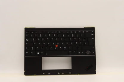 Lenovo ThinkPad Z13 Gen 1 Keyboard Palmrest Top Cover German Black 5M11H95042