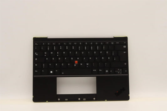 Lenovo ThinkPad Z13 Gen 1 Keyboard Palmrest Top Cover German Black 5M11H95042