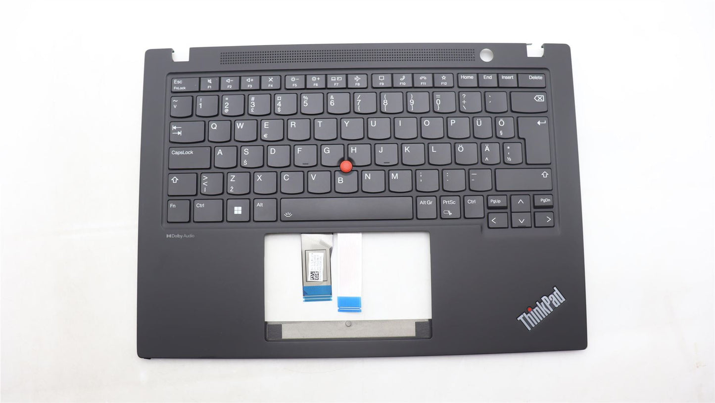 Lenovo ThinkPad T14s Gen 4 Keyboard Palmrest Top Cover Estonian Black 5M11L92836