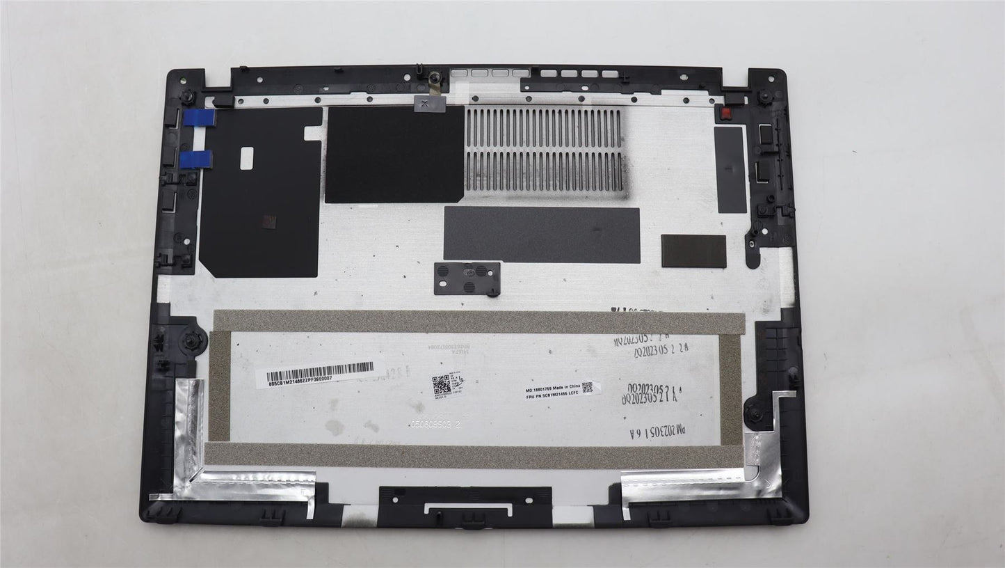 Lenovo ThinkPad X13 Gen 4 Bottom Base Lower Chassis Cover Black 5CB1M21466