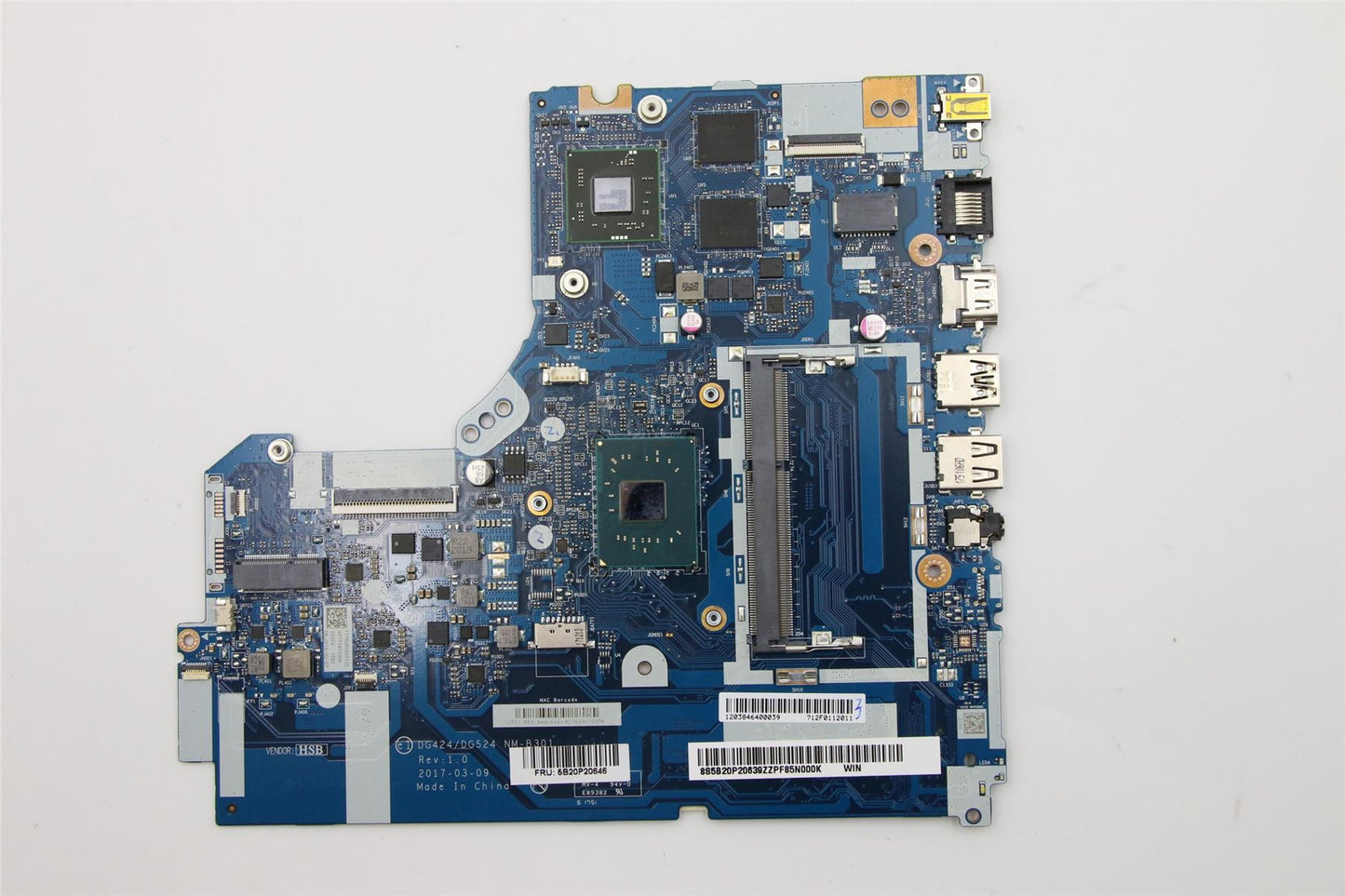 Lenovo IdeaPad 320-15IAP Motherboard Mainboard DIS AMD Radeon 530 5B20P20646