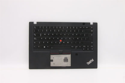 Lenovo ThinkPad T495s Keyboard Palmrest Top Cover Spanish LA Black 5M11A08525