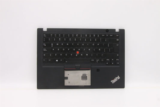 Lenovo ThinkPad T495s Keyboard Palmrest Top Cover Spanish LA Black 5M11A08525