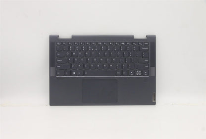 Lenovo Yoga 7-14ITL5 Keyboard Palmrest Top Cover US Europe Blue 5CB1A16223