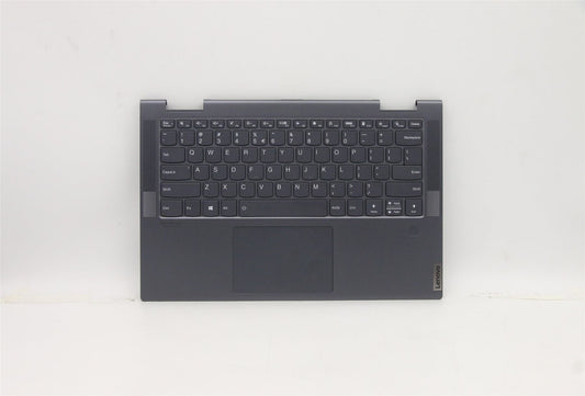 Lenovo Yoga 7-14ITL5 Keyboard Palmrest Top Cover US Europe Blue 5CB1A16223