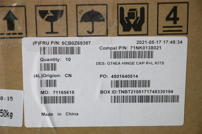 Lenovo FRU COVER hing cap R+L 5CB0Z69387