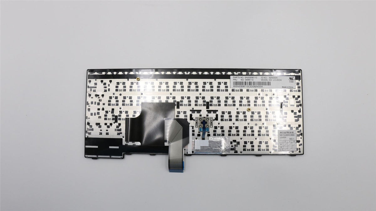 Genuine Lenovo ThinkPad E450 E460 E465 Keyboard Danish Black 04X6110