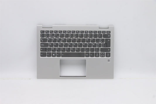 Lenovo 730 13IWL 730 13IKB Keyboard Palmrest Top Cover Belgian Silver 5CB0Q95930