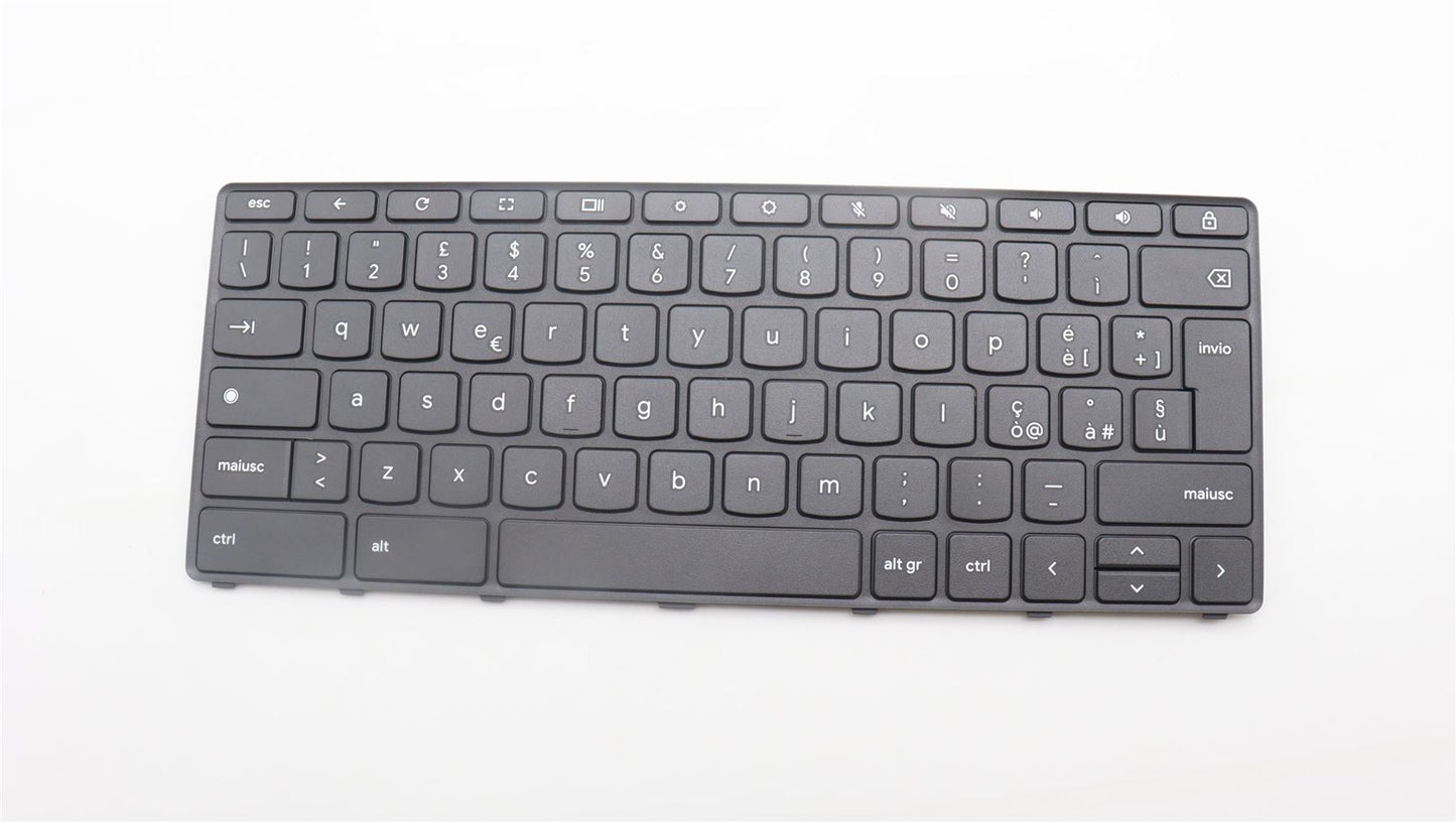 Lenovo 500e Gen 4 300e Gen4 Keyboard Italian Grey Backlit 5N21L44026
