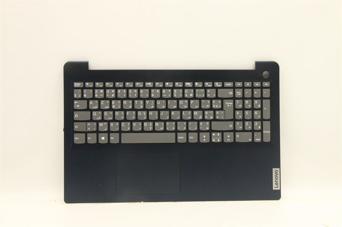 Lenovo IdeaPad 3-15ITL6 Palmrest Cover Touchpad Keyboard Blue 5CB1B64658