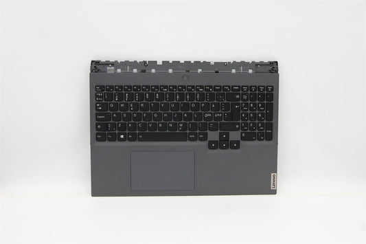 Lenovo Legion 5 Pro-16ACH6H Keyboard Palmrest Top Cover Norwegian 5CB1C14901