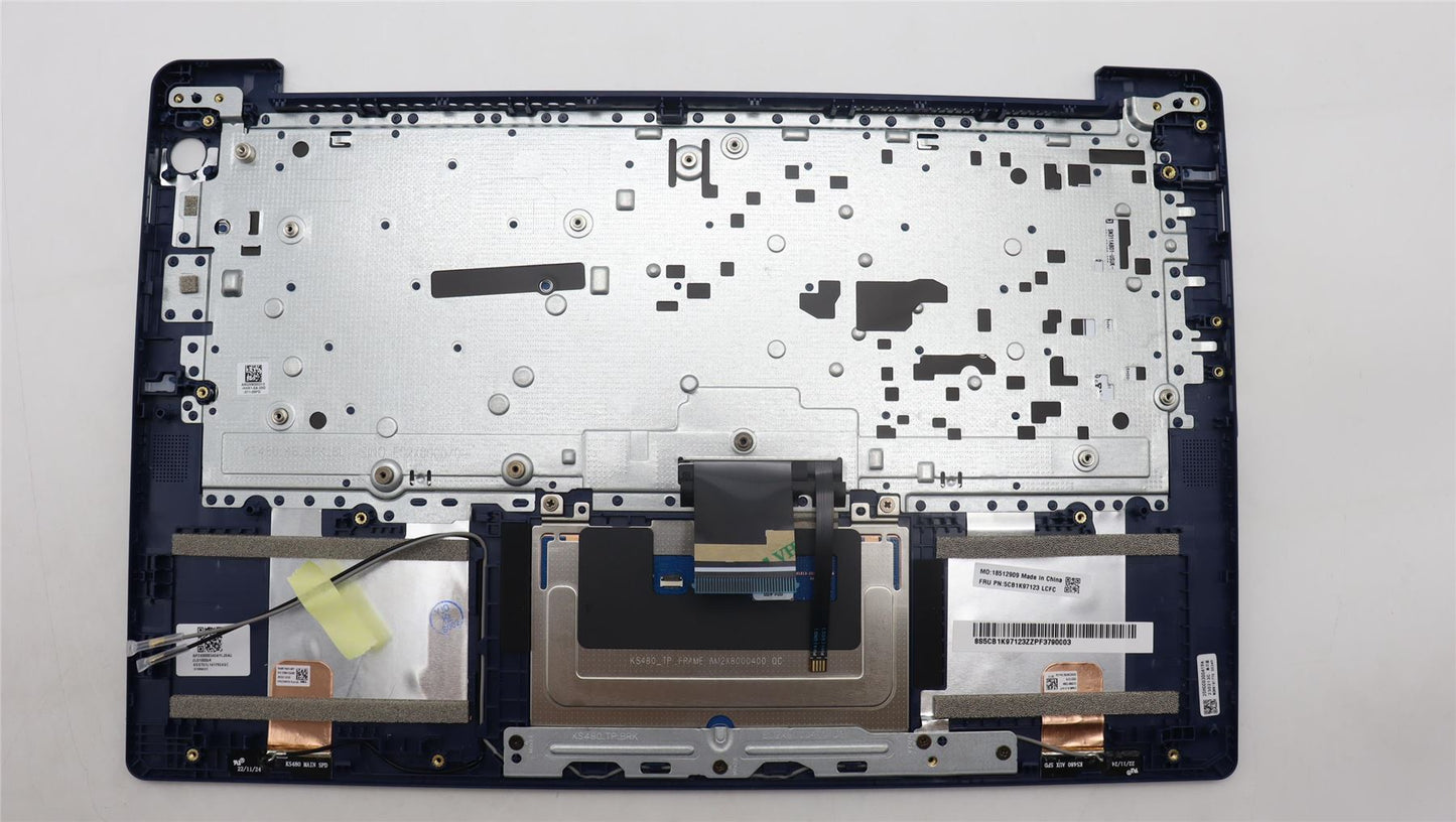 Lenovo Upper Case ASM_ITA L82XL FP AB BL 5CB1K97123