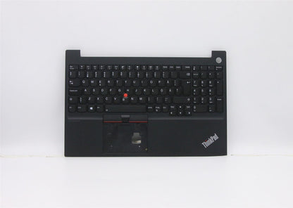 Lenovo ThinkPad E15 Keyboard Palmrest Top Cover Swedish Finnish Black 5M10V16913