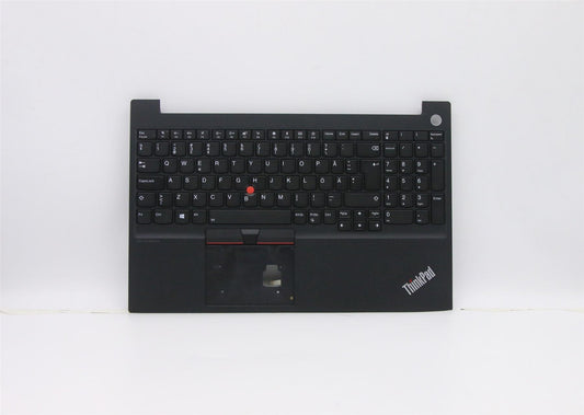 Lenovo ThinkPad E15 Keyboard Palmrest Top Cover Swedish Finnish Black 5M10V16913