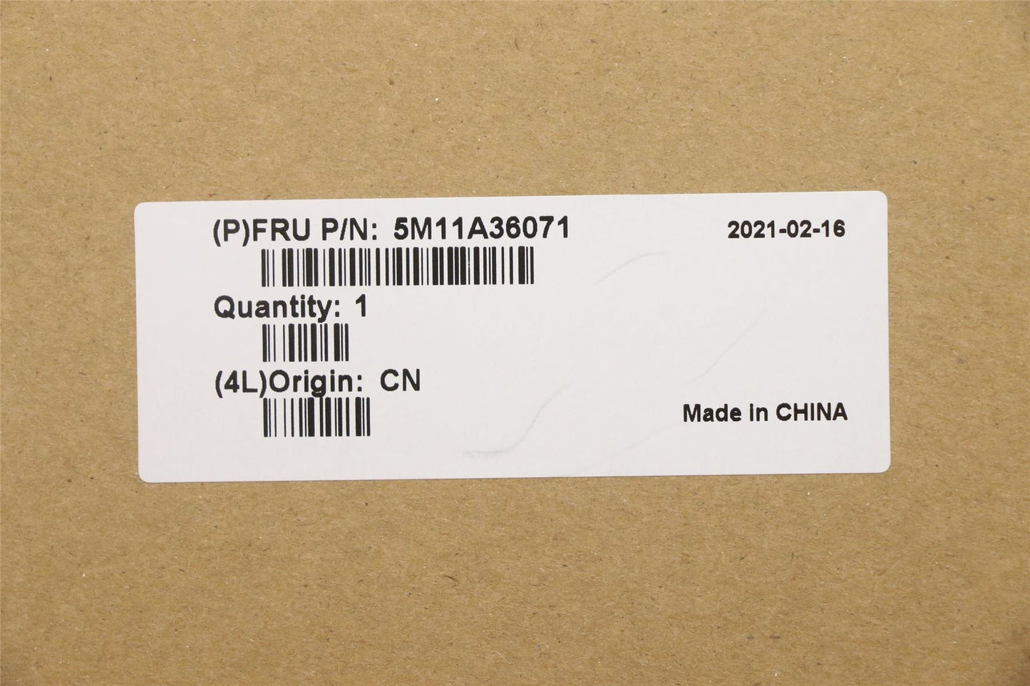 Lenovo ThinkPad E15 2 Keyboard Palmrest Top Cover US Black 5M11A36071