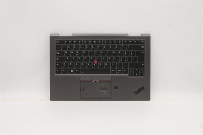 Lenovo ThinkPad X1 5th Gen Keyboard Palmrest Top Cover Italian 5M10Z37104