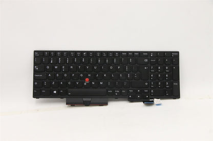 Lenovo ThinkPad P15v 3 Keyboard Portuguese Black Backlit 5N20X22934