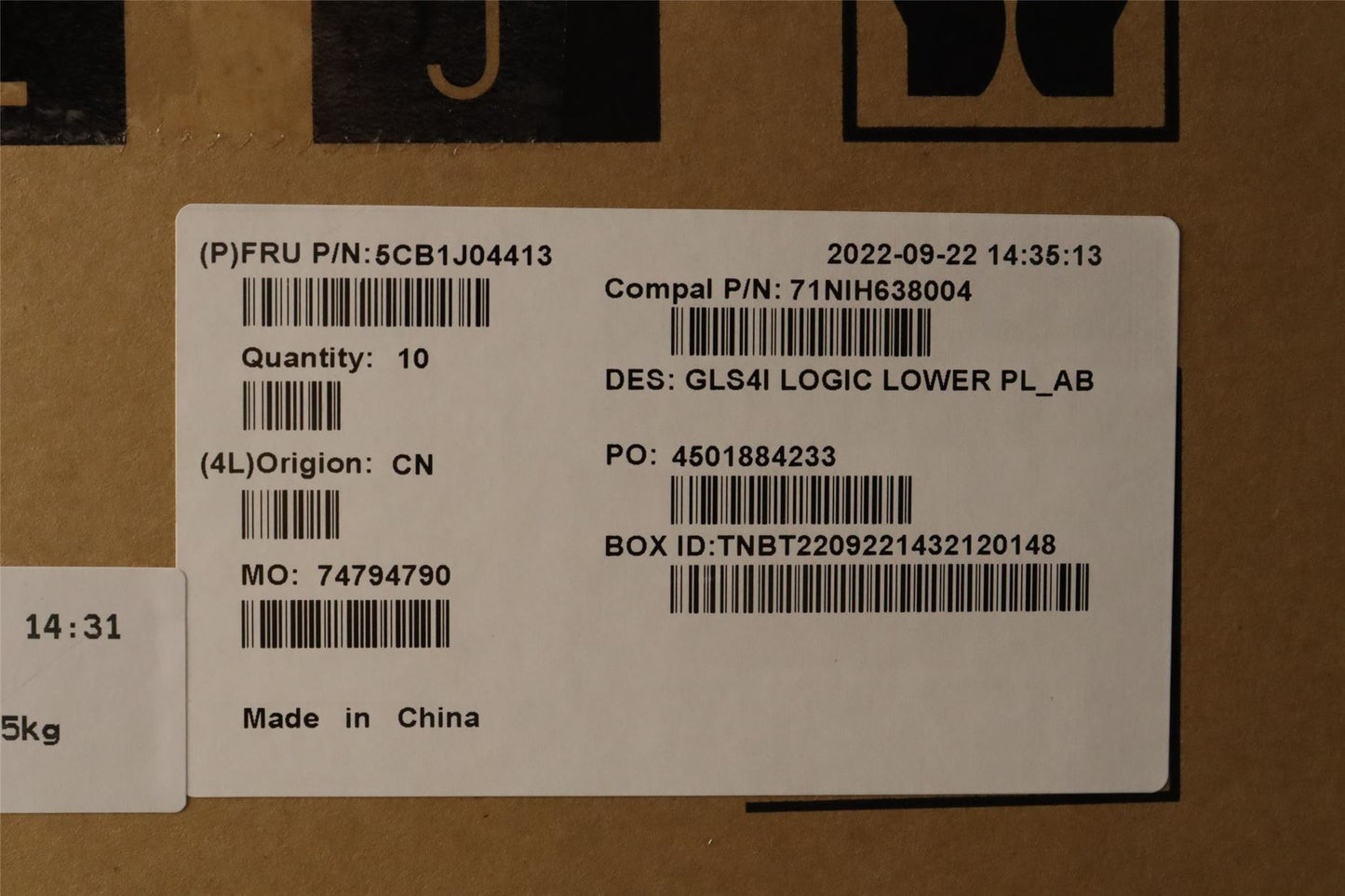 Lenovo Lower Case C 82SD PL_AB 5CB1J04413