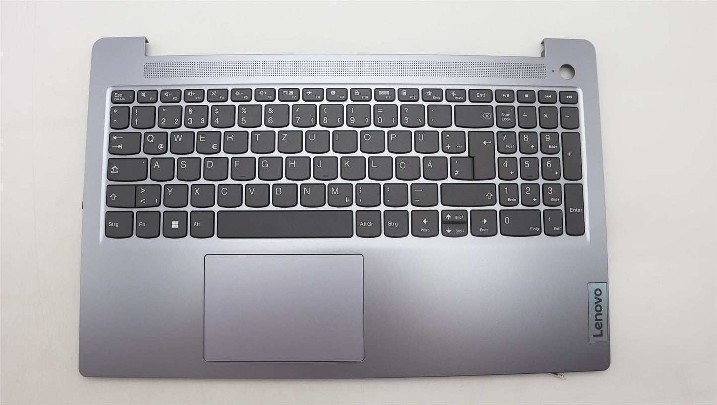 Lenovo IdeaPad 3 15IRU8 Palmrest Cover Touchpad Keyboard German 5CB1L45916