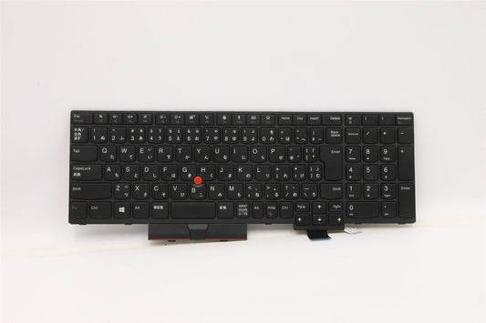 Lenovo ThinkPad T580 P52s Keyboard Japanese Black 01HX169