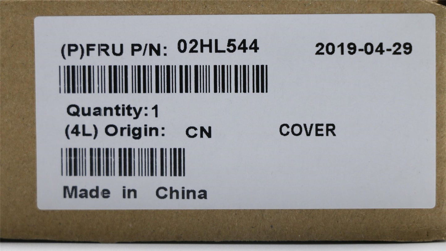 Lenovo Yoga X390 Palmrest Cover Keyboard US Europe Black 02HL544