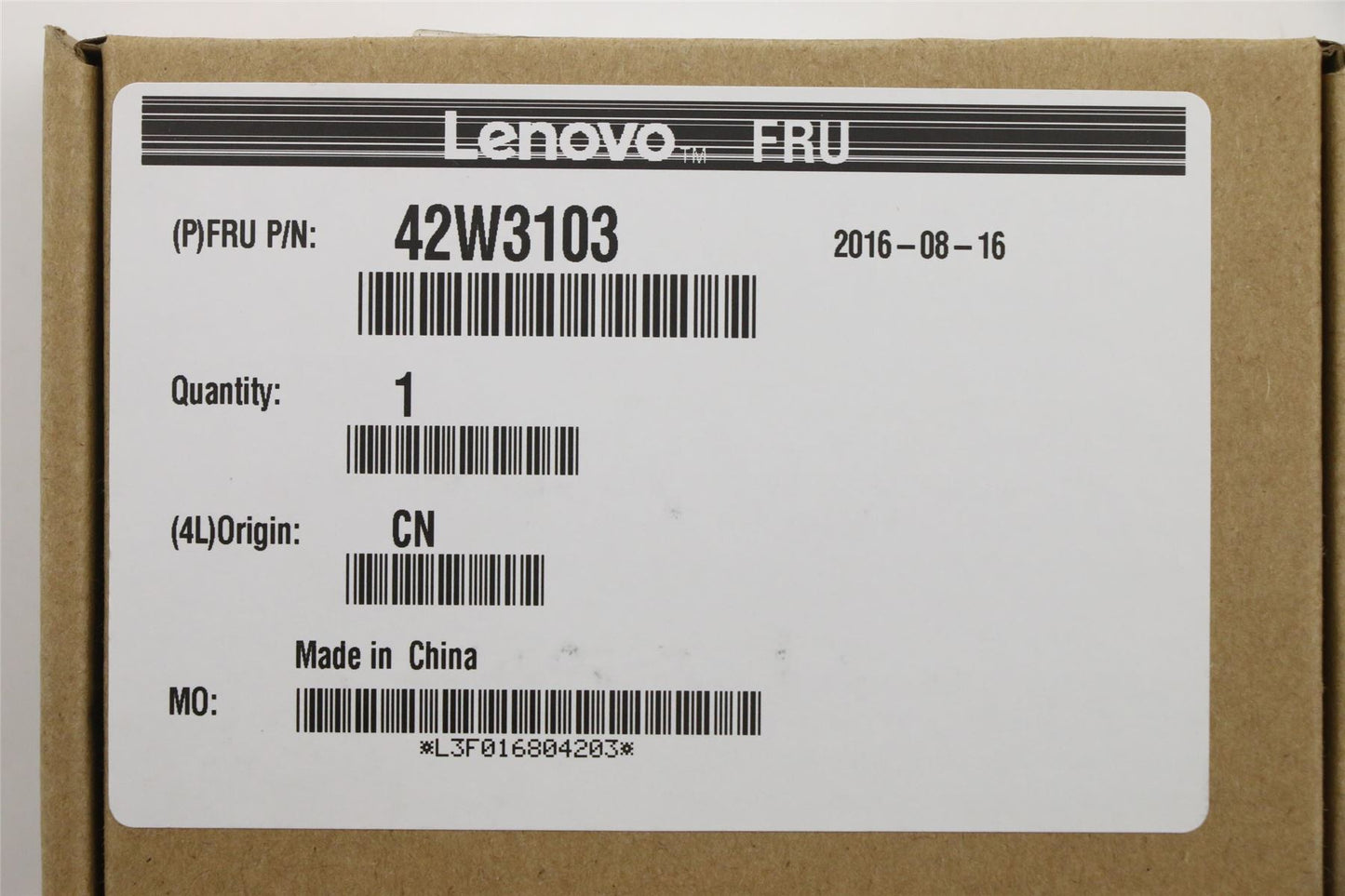 Lenovo REWORK KIT 42W3103