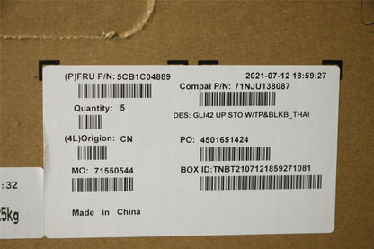 Lenovo UpperCaseASM_THAI C82L3 StoBL 5CB1C04889