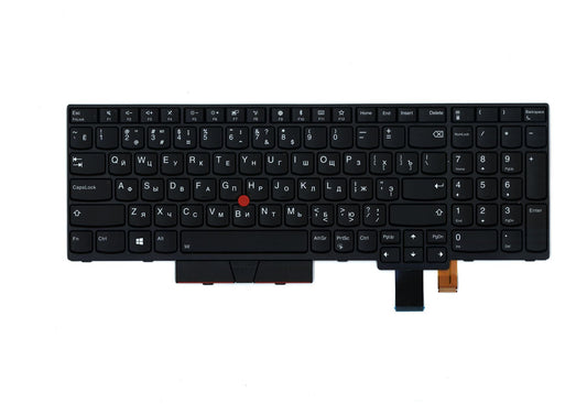 Lenovo ThinkPad T580 P52s Keyboard Russian Black Backlit 01HX281