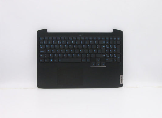 Lenovo Gaming 3-15IMH05 Keyboard Palmrest Top Cover UK Black Blue 5CB0Y99493