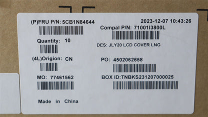 Lenovo LCD Cover C 83DH LG 5CB1N84644