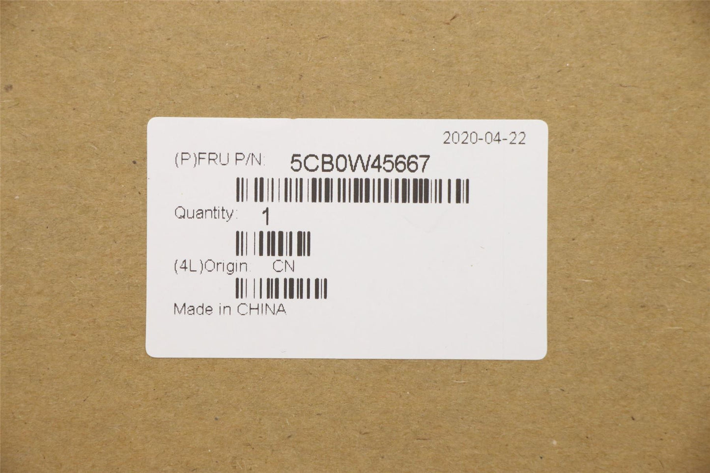 Lenovo IdeaPad S145-15IIL Keyboard Palmrest Top Cover Black 5CB0W45667