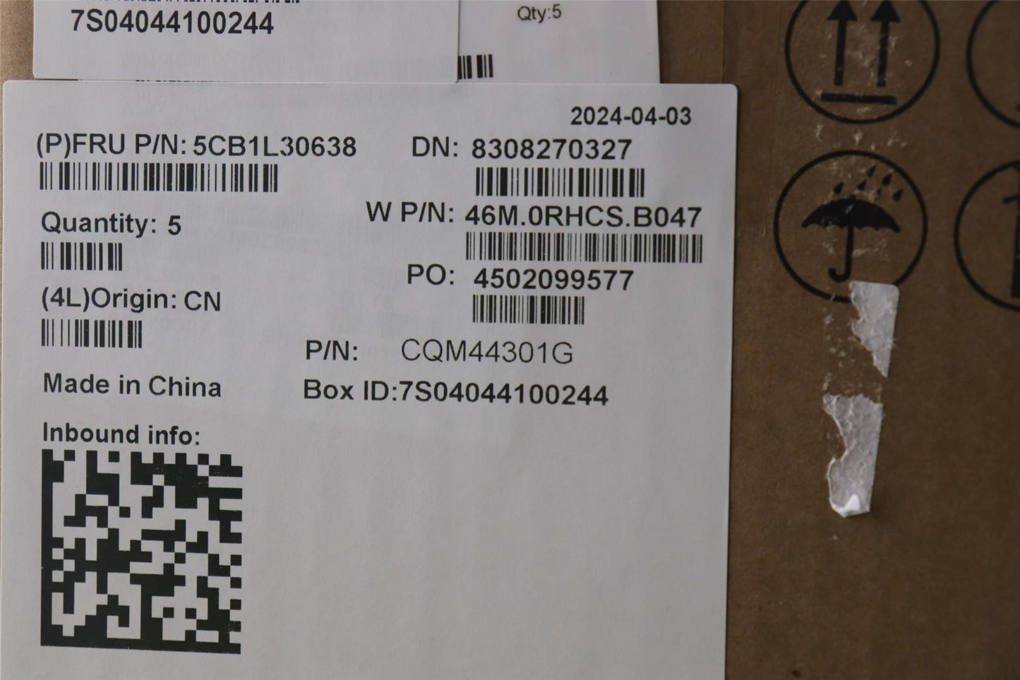 Lenovo Upper Case ASM_FRA W 82Y0 AB 5CB1L30638