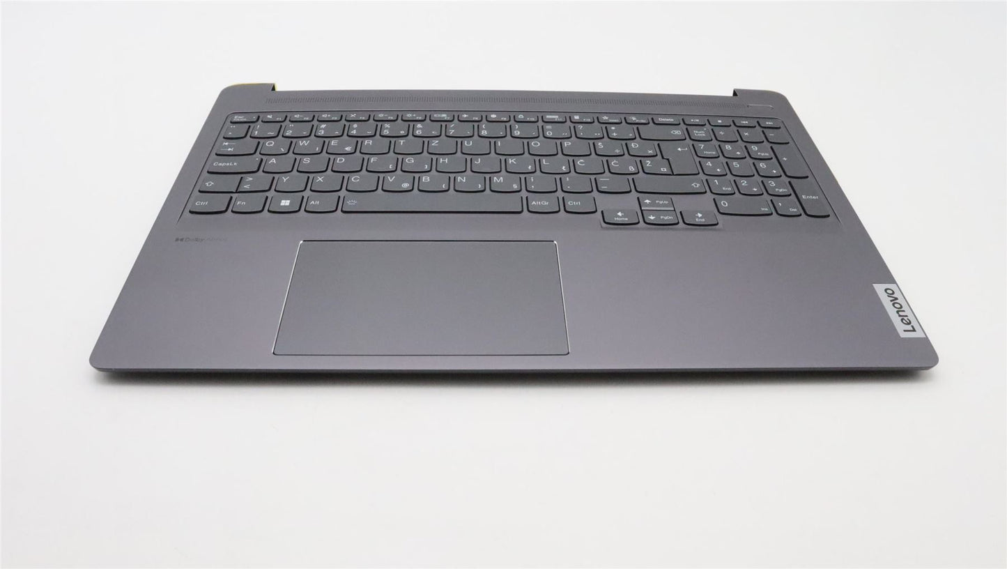 Lenovo Pro 5 Pro 16ARH7 Keyboard Palmrest Top Cover Slovenian Grey 5CB1J08836