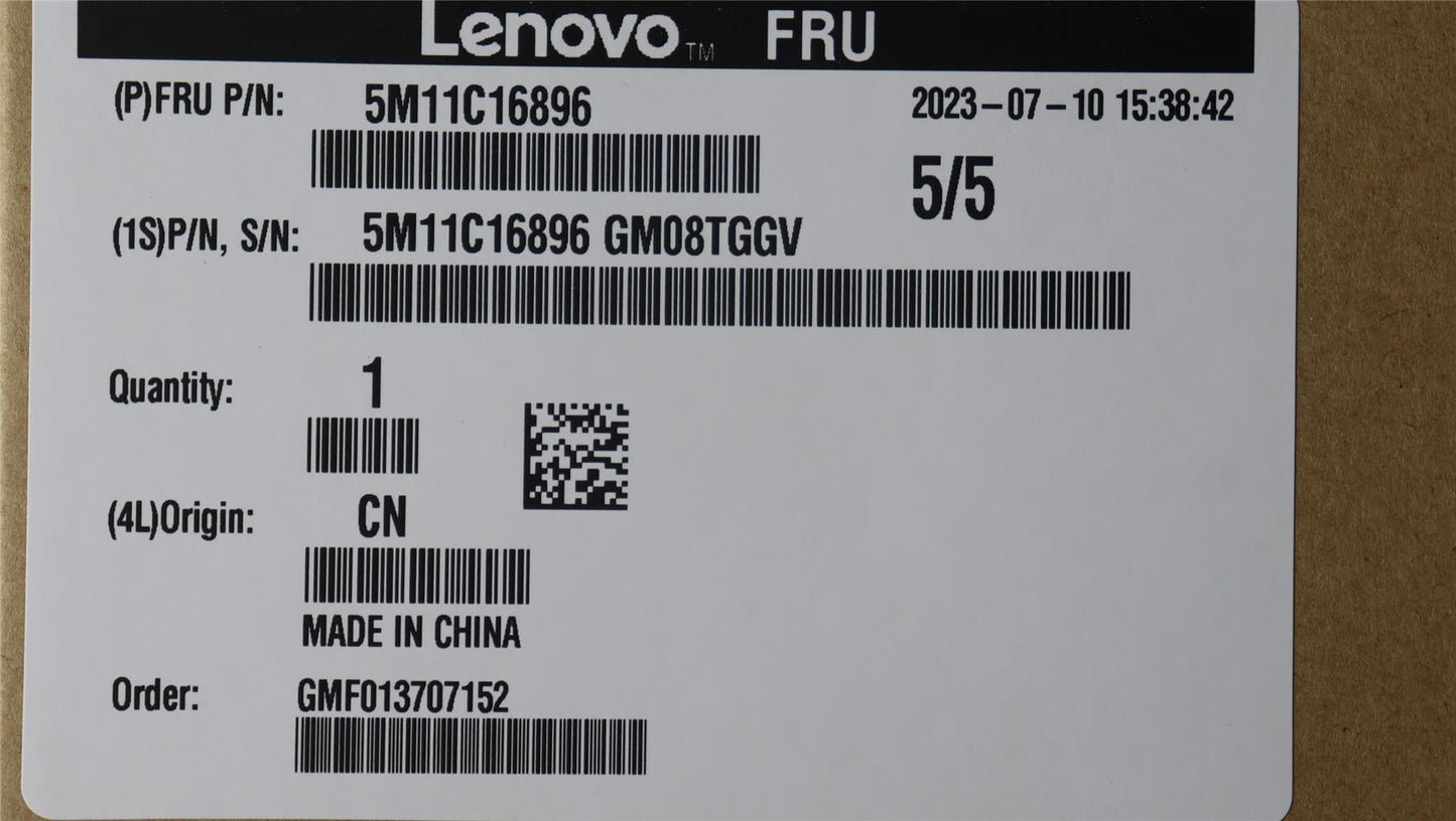 Lenovo MECH_ASM Lock kit & random key 5M11C16896