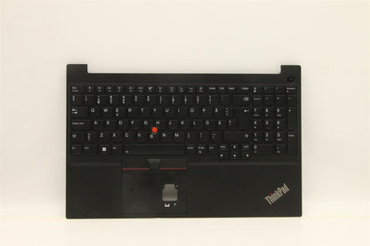 Lenovo ThinkPad E15 Gen 2 Keyboard Palmrest Top Cover Black 5M11A36122