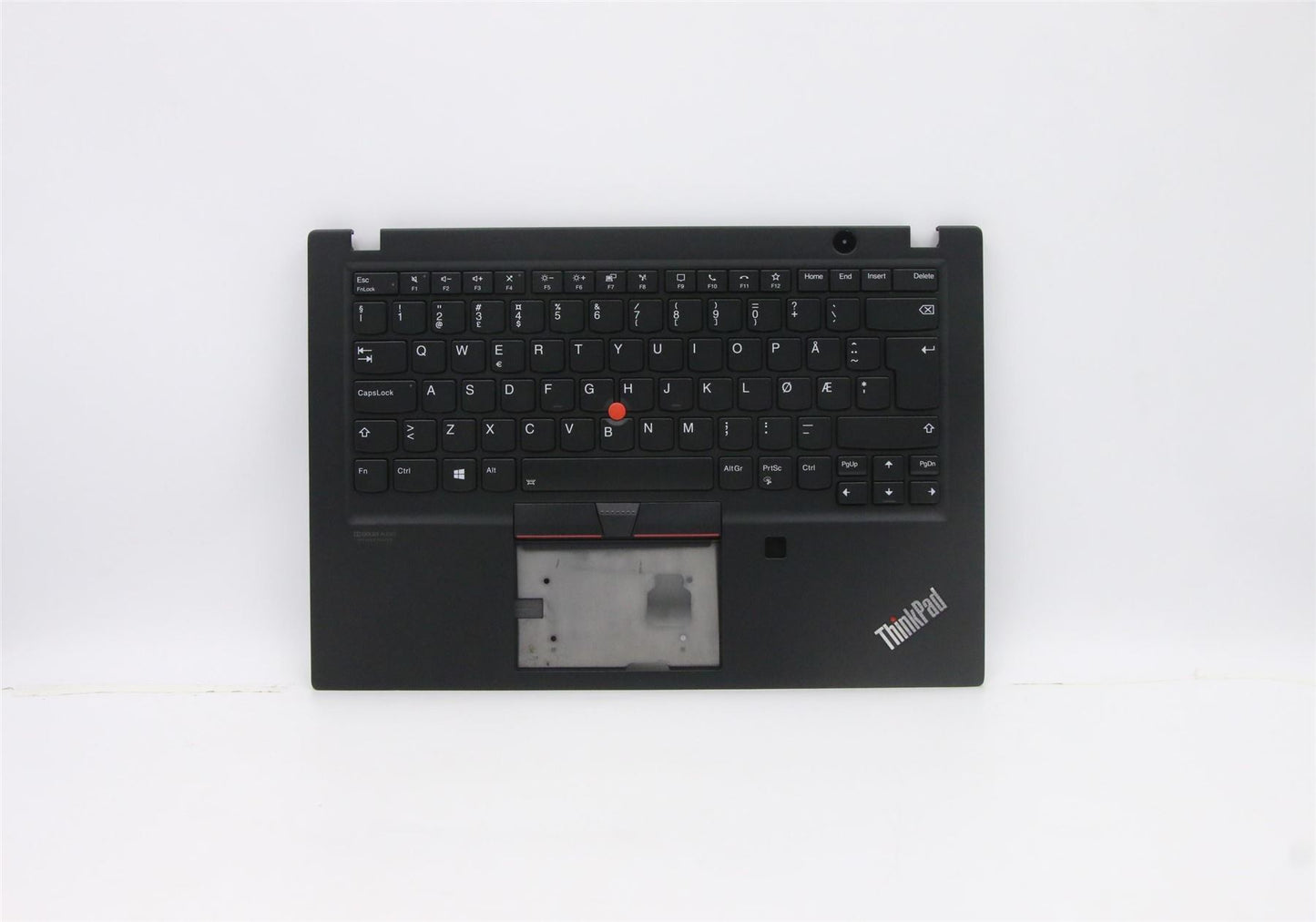 Lenovo ThinkPad T14s Keyboard Palmrest Top Cover Norwegian Black 5M10Z41415