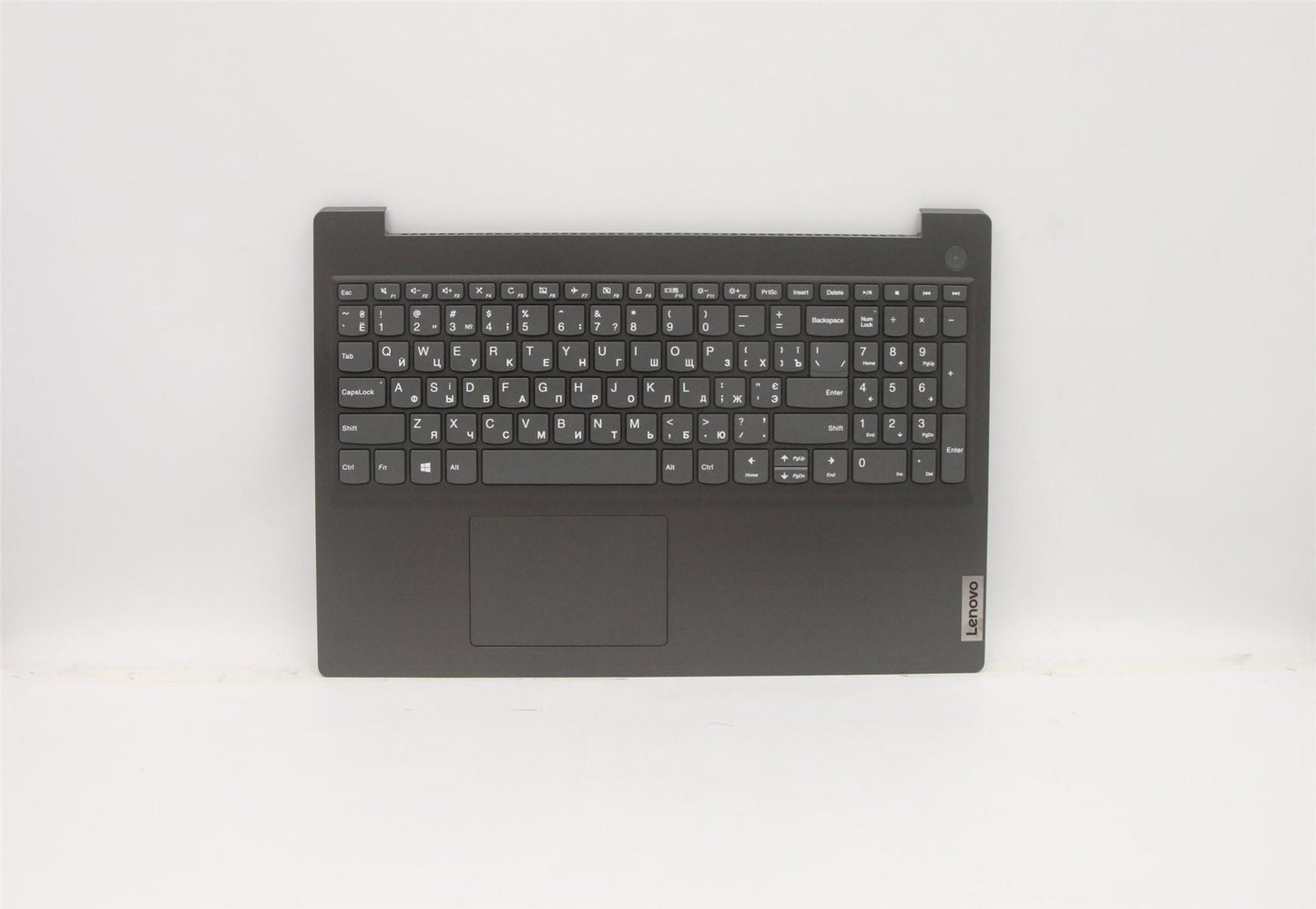 Lenovo V15 G1-IML Palmrest Touchpad Cover Keyboard Ukrainian Grey 5CB1C17473