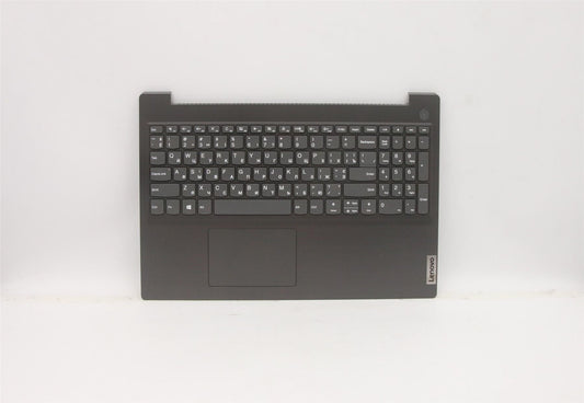Lenovo V15 G1-IML Palmrest Touchpad Cover Keyboard Ukrainian Grey 5CB1C17473